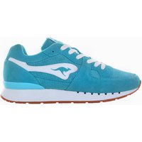 KangaROOS Coil R1 Ss18 Aruba Blue Maat: 44 | Hardloopschoenen Outlet | Unisex | Blauw