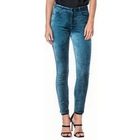 PAIGE Hoxton Ankle Peg Exposed Btn Atlantic Maat: W27 | Slim Jeans Outlet | Dames | Blauw
