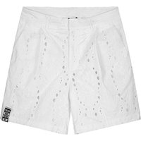 Daily Paper White Klevon Lace Shorts Maat: XS | Korte Broeken Outlet | Dames | Wit