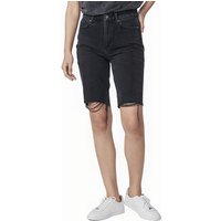 PAIGE Robbie High Rise Short Black Meadow W/ Stringy Hem Maat: W27 | Korte Broeken Outlet | Dames | Grijs