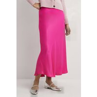 Boden Satin Bias-cut Midi Skirt Bpk Maat: 20 | Midi Rokken Outlet | Dames | Roze