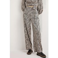 Boden Pull On Fluid Trousers Snd Maat: 6 | Wijde Broeken Outlet | Dames | Ecru