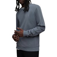 AllSaints Raven Crew Beetle Blue Maat: M | Sweaters Outlet | Heren | Blauw