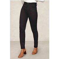 Kings Of Indigo Christina High Stay Black Rinse Maat: W26L32 | Skinny Jeans Outlet | Dames | Zwart