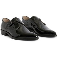 AllSaints Keith Patent Monk Black Maat: 11 | Instappers Outlet | Heren | Zwart