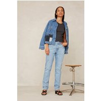Kings Of Indigo Anna Xavier Super Light Used Maat: W26L32 | Straight Jeans Outlet | Dames | Blauw