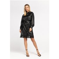 Ibana Dexter Black Maat: 32 | Leren jurken Outlet | Dames | Zwart