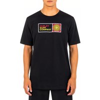 Hurley Evd Energy Short Sleeve Black Maat: S | T-shirts met Print Outlet | Heren | Zwart