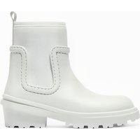 Bimba y Lola White Neoprene Waterproof Boot Maat: 37 | Laarzen Outlet | Dames | Wit
