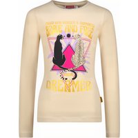 Vingino Jitte White Smoke Maat: 2 | T-Shirts Outlet | Unisex | Beige