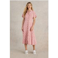 White Stuff Rua Jersey Shirt Dre Pink Maat: 16 PETITE | Blousejurken Outlet | Dames | Roze