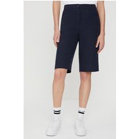 American Vintage Short Straight-cut Bermuda Shorts Navy Maat: S | Korte Broeken Outlet | Dames | Blauw