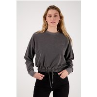 RAIZZED Nadien Sweater Dark Grey Maat: S | Sweaters Outlet | Dames | Grijs