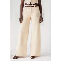 Levi's Xl Chino White Swan Maat: W29L31 | Wijde Broeken Outlet | Dames | Beige
