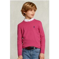 River Woods Normal Fit Basic Crew Neck Pullover Amaranth Pink Maat: 06 | Truien Outlet | Unisex | Roze