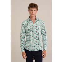 We Fashion Shirt Mint Green Maat: XS | Casual Overhemden Outlet | Heren | Groen