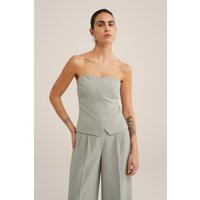 We Fashion Blouse Pastel Green Maat: 3XL | Mouwloze Tops Outlet | Dames | Groen