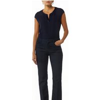 Comma T-shirts Blue Marine Maat: 34 | Blouses Outlet | Dames | Blauw