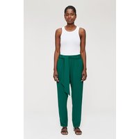 ZENGGI Fluid Easy Pants Malachite Maat: XS | Straight Broeken Outlet | Dames | Groen