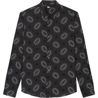The Kooples Chemise Slim D Motif Galaxy Black White Maat: S | Casual Overhemden Outlet | Heren | Zwart