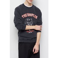 The Kooples Sweat Wild Spirit Panthere Black Washed Maat: S | Sweaters Outlet | Heren | Zwart
