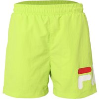 FILA Boys Sonnberg Logo Beach Shorts Acid Lime Maat: 170/176 | Badmode Outlet | Unisex | Groen
