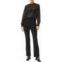 Comma Blouse Black Maat: 44 | Longsleeves Outlet | Dames | Zwart