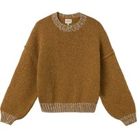 TWOTHIRDS Belkovsky Knit Mustard Maat: XL | Sweaters Outlet | Dames | Bruin