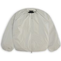 RAINS Unisex Lohja Vision Insulated Bomber Jacket W3t2 Matrix Maat: L | Bomberjacks Outlet | Unisex | Wit