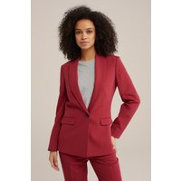 We Fashion Blazer Burgundy Red Maat: 38 | Outlet | Dames | Bordeaux