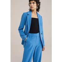 We Fashion Blazer Ice Blue Maat: 32 | Outlet | Dames | Blauw