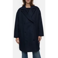 Closed Wool Coat Jacket Dark Night Maat: XS | Winterjassen Outlet | Dames | Blauw