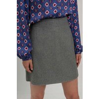 Josephine & Co Sil Skirt Steel Grey Melange Maat: 42 | Mini Rokken Outlet | Dames | Grijs
