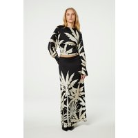 Fabienne Chapot Laureen Skirt Creme Brulee/black Maat: 38 | Maxi Rokken Outlet | Dames | Zwart