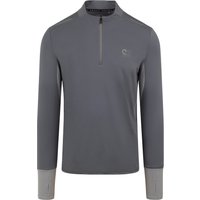 CRUYFF Maximum 1/4 Zip Charcoal Grey Maat: XXL | Sportkleding Outlet | Heren | Grijs