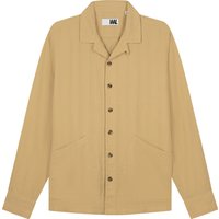 We Are Labels Wal – Jack Shirt Curd Whey Maat: S | Longsleeves Outlet | Heren | Beige