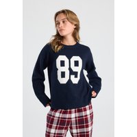 America Today Kardy Midnight Maat: M | Sweaters Outlet | Dames | Blauw
