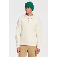 Shiwi Penn Regular Fit Boucle Polo White Maat: M | Sweaters Outlet | Heren | Wit