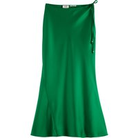 Scotch & Soda Midi Bias Skirt Bright Green Maat: XS | Midi Rokken Outlet | Dames | Groen