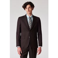 Paul Smith Mens Tailored Fit 2 Button Suit Dark Brown Maat: 56 | Kostuumbroeken Outlet | Heren | Bruin