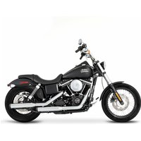 Image of 500-0200 - 500-0200 - Rinehart 3" Dual Silencers - Harley Davidson FXSTC1584 2007-2009