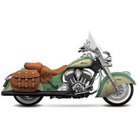 Image of 500-0503 - Rinehart 4" Dual Silencers For Indian Challenger 108 2020-2025