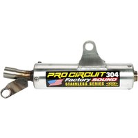 SS89125-304 - SS89125-304 - Pro Circuit 304 Silencer - Suzuki RM125 1989-1992