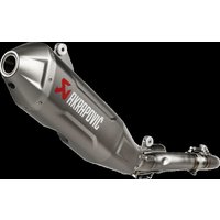 Image of S-Y2MET17-FDHLTA - Akrapovic Evolution Line Exhaust System For Yamaha WRF250 2024-2026