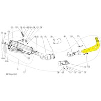 H-Y5R1 - H-Y5R1 - Akrapovic Header Pipe - Yamaha XP 530 T-Max 2017-2019