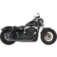 Image of 1X22RB - Bassani Road Rage II Mega Power 2 Into 1 System - Harley Davidson XL 1200 C 2004-2013