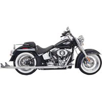 Image of 1S66E-36 - Bassani Fishtail True Dual Exhaust System - Harley Davidson FLSS 1800 ABS 2016-2017