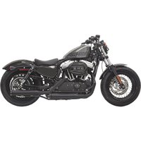 1X27TB - Bassani Firepower Series Silencers - Harley Davidson XL 883 N ABS 2014-2020 - Black
