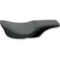 Image of 0801-0616 - Drag Specialties Predator Smooth Seat For Harley Davidson FLHR 1340 1994-1996 - Black