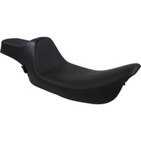 Image of 08011368 - Drag Specialties Extended Reach Predator III Smooth Seat For Harley Davidson FLHR 1340 1997-1998 - Black